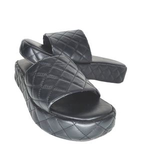 The Drop Terrance Quilted Platform Slide Mule Size 11
